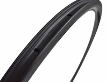 3k glossy carbon rim